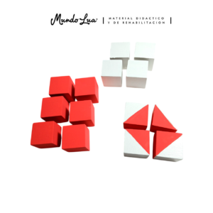 1 AA ESCALA DE INTELIGENCIA - IV CUBOS DE MADERA